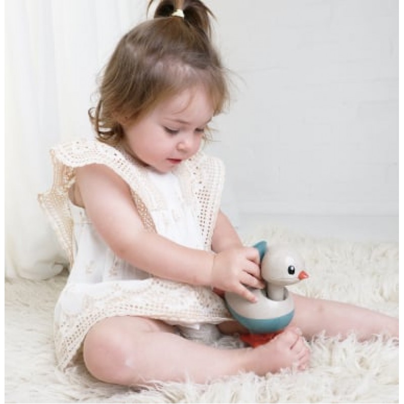 Tolo Toys: Παιχνίδι Pop up κότα και κοτοπουλάκι από βιοδιασπώμενο πλαστικό