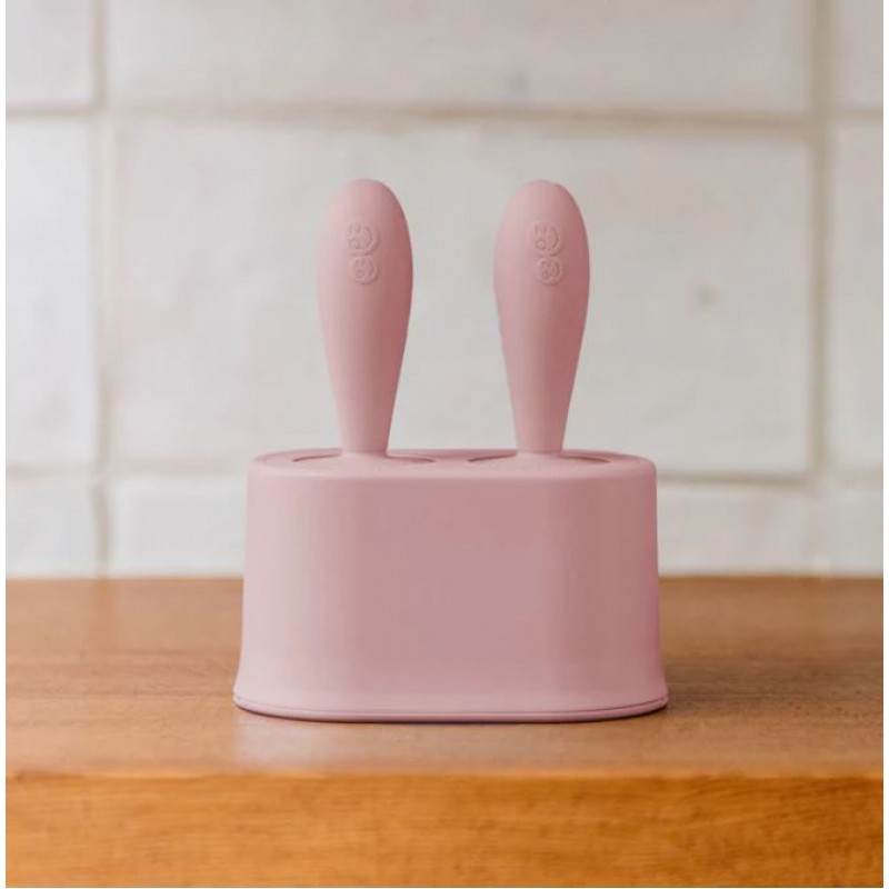 Ezpz: Ezpz: Σετ Βοηθημάτων για την ανακούφιση της οδοντοφυΐας 4+ (Tiny Pops) - Blush