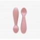 Ezpz: Εκπαιδευτικό κουτάλι 4+ μηνών Tiny Spoon - Blush
