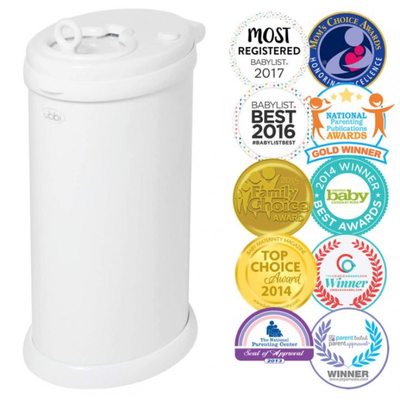 Ubbi: Κάδος απορριμμάτων για πάνες Silver