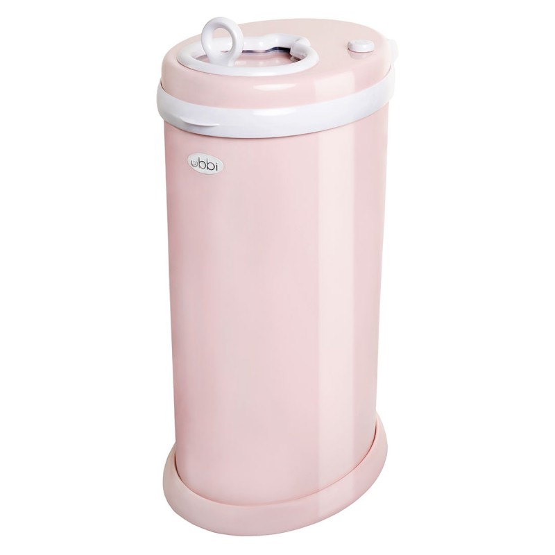 Ubbi: Κάδος απορριμμάτων για πάνες Blush Pink