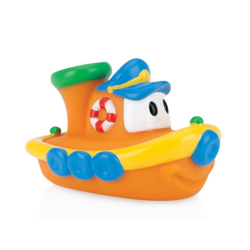 Nuby Λαστιχένιο Παιχνίδι Μπάνιου Boat 6m+ 