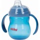 Nuby No-Spill κύπελλο με λαβές Aqua- 270ml - 6m+