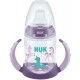 Nuk Εκπαιδευτικό Μπιμπερό με Λαβές First Choice 6-18m Μωβ