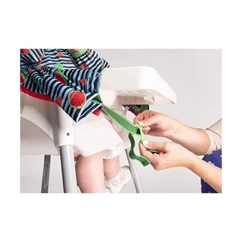 BIBaDO Πλαστική Ποδιά Coverall Highchair Bib Ocean Blue