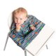BIBaDO Πλαστική Ποδιά Coverall Highchair Bib Ocean Blue