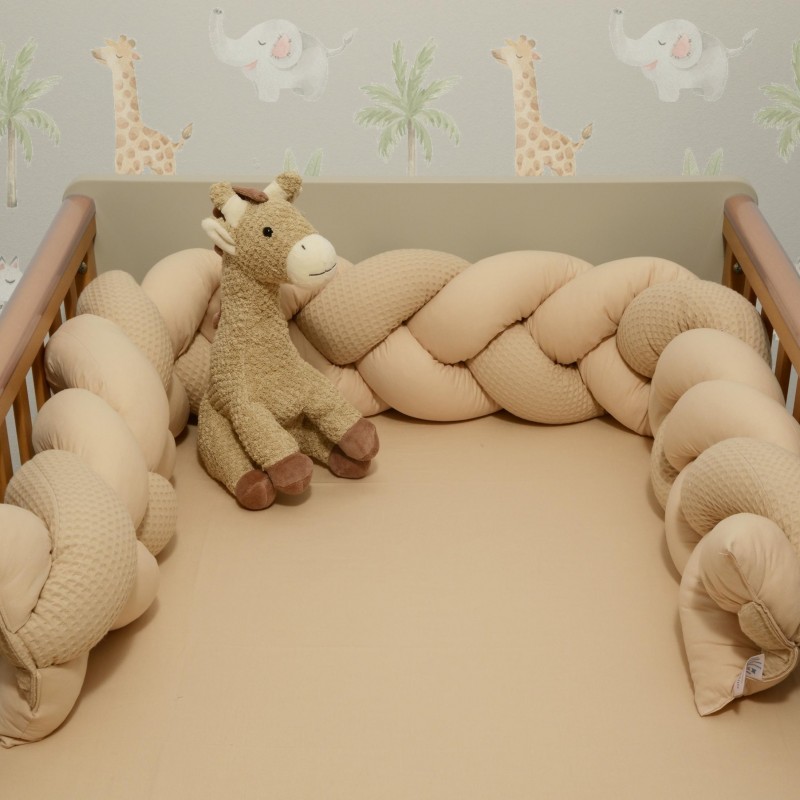 Baby Oliver Πλεξούδα Τριπλής Όψης 20*200cm Σχ. 454 Μπεζ