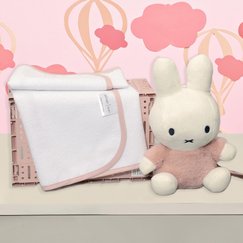 Σελτεδάκι 40x60cm 300gr/sm Με Γκρι Ρέλι - Oliver Baby