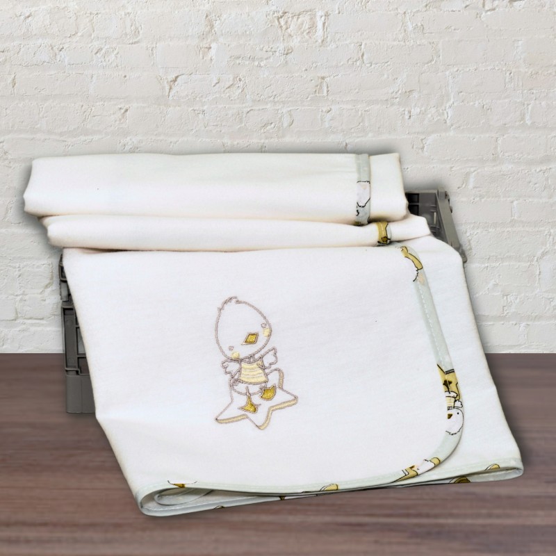 Πάνα Φανελλένια 100% Cotton 80x80cm 200 γρ/τμ Design 210 Oliver Baby