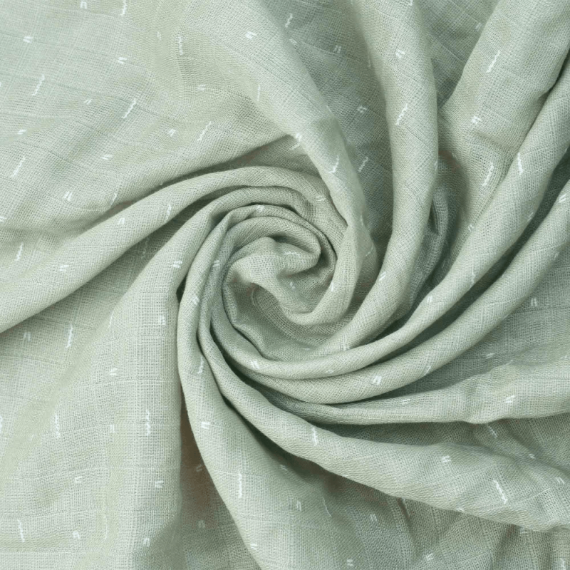 Σετ 3 Πανάκια Μουσελίνας - Μέντα/Λευκό - Trois Kilos Sept