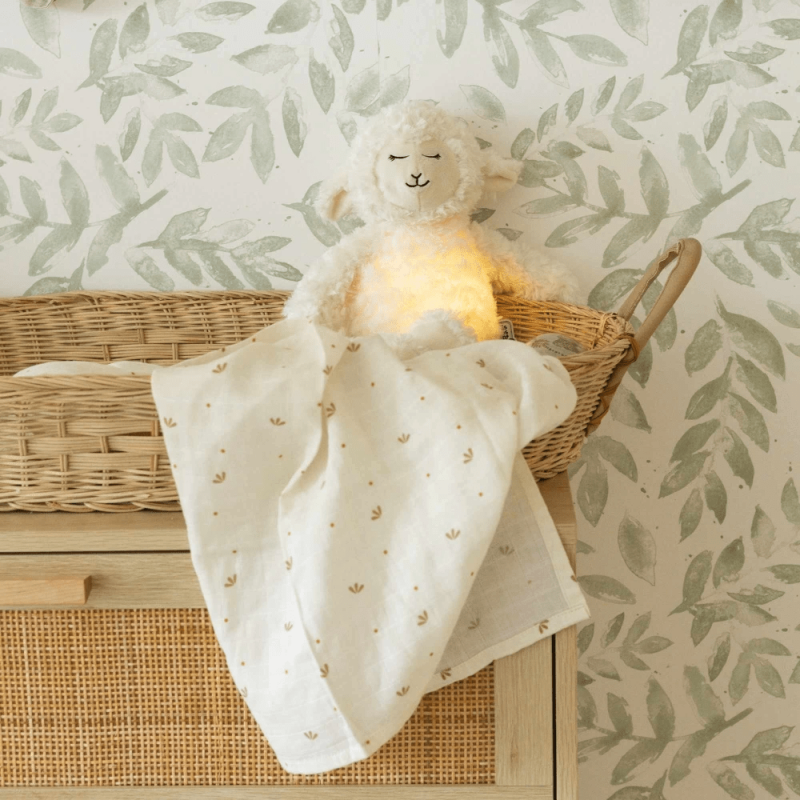 Σετ 3 Πανάκια Μουσελίνας - Λευκό/Καμηλό - Trois Kilos Sept