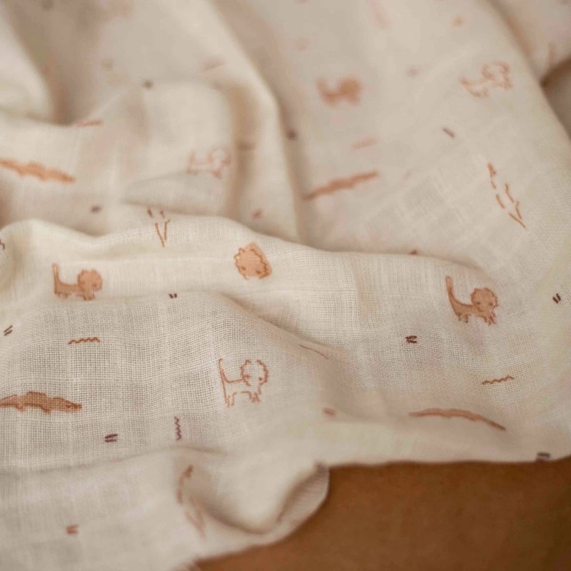 Πανάκια Μουσελίνας Σετ 3 τεμ. 70x70 cm Tam Tam Trois Kilos Sept