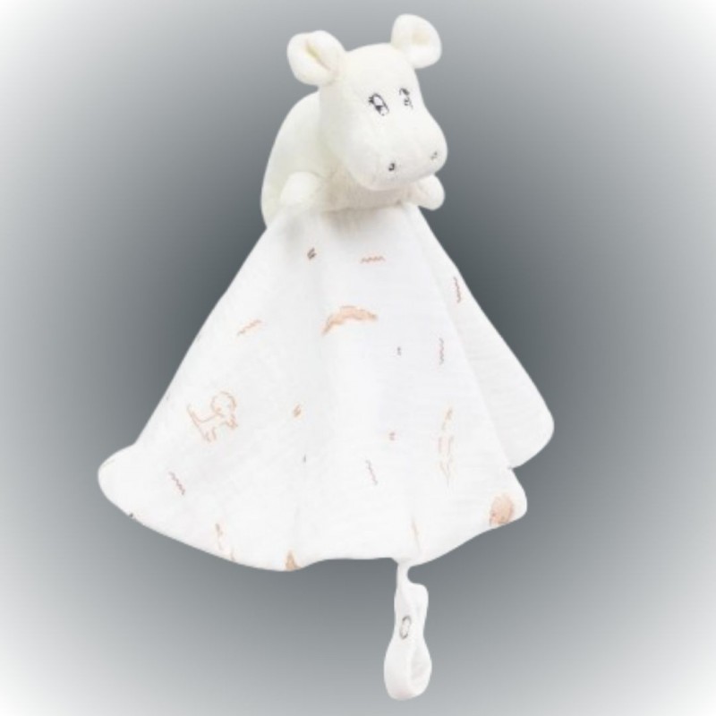 Trois Kilos Sept Tam Tam Πανάκι Παρηγορίας Μουσελίνα Ιπποπόταμος