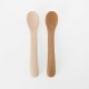 Σετ 2 Κουταλάκια Σιλικόνης - Sand & Caramel - Trois Kilos Sept
