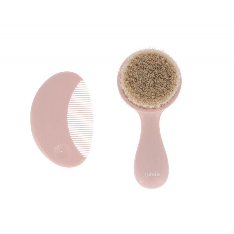 Σετ Βουρτσάκι και Χτενάκι - Ροζ - Tutete