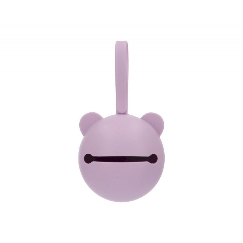 Θήκη για πιπίλες Bear Λιλά Tutete