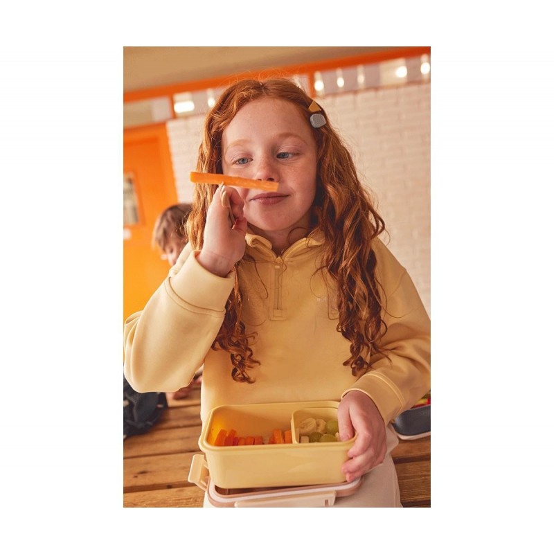 Μεγάλο Φαγητοδοχείο με Καπάκι Ασφαλείας Geometric Nature - Tutete