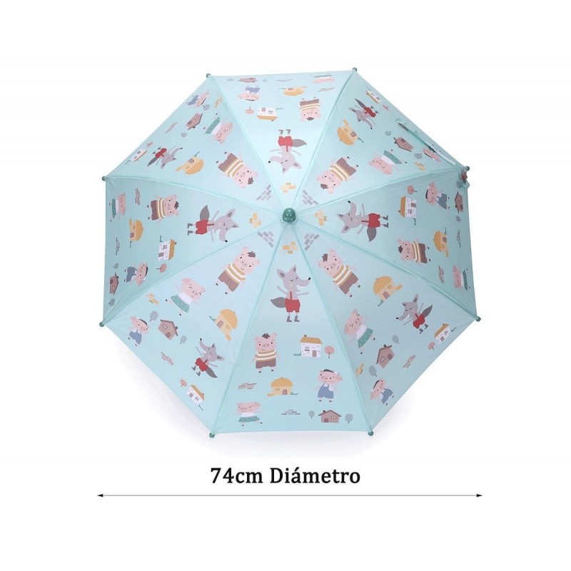 Παιδική Ομπρέλα 3 Little Pigs - Tutete