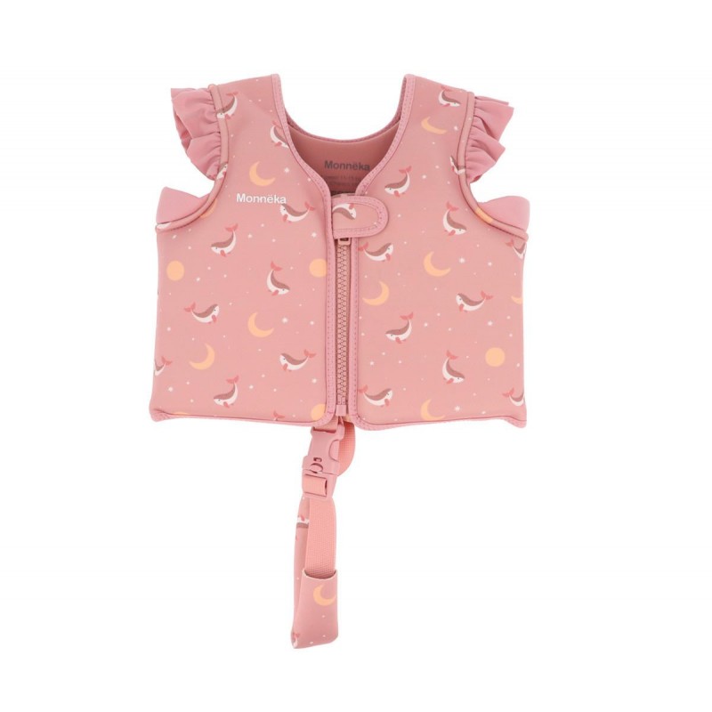 Γιλέκο Προστασίας Whale Pink 3-6 Ετών - Monnëka