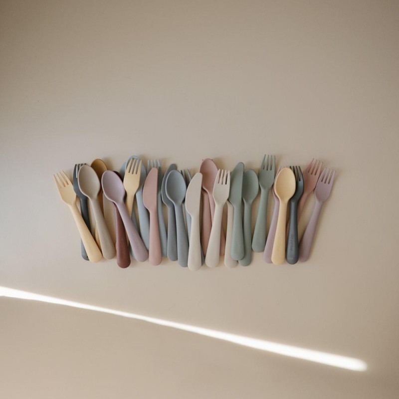 Σετ Κουτάλι Μαχαίρι Πηρούνι PP Cloud - Mushie