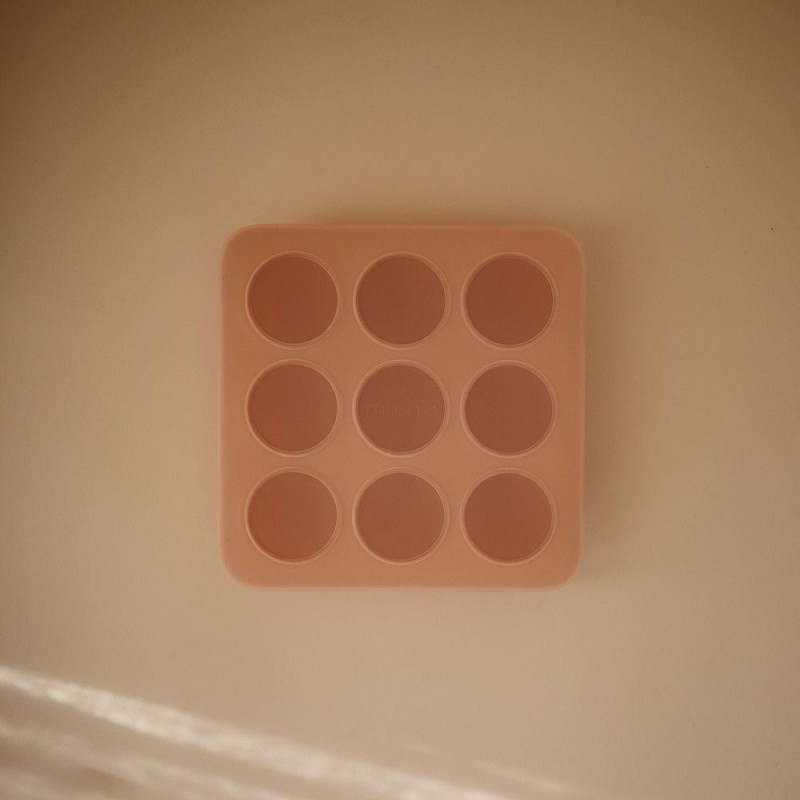 Παγοθήκη Φαγητού 9 θέσεων  45 ml Σιλικόνης Σωμόν - Mushie