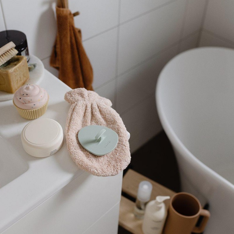 Mushie Σετ Βουρτσάκια Σιλικόνης 2 τμχ Μπεζ / Μέντα