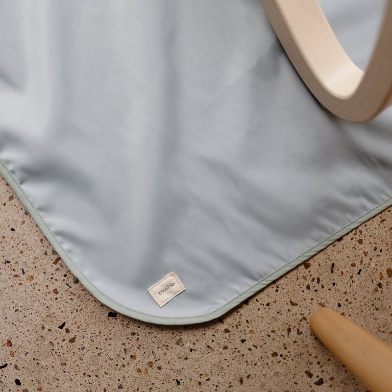 Mushie Χαλάκι για Καρεκλάκι Φαγητού 108cm * 108cm Fog