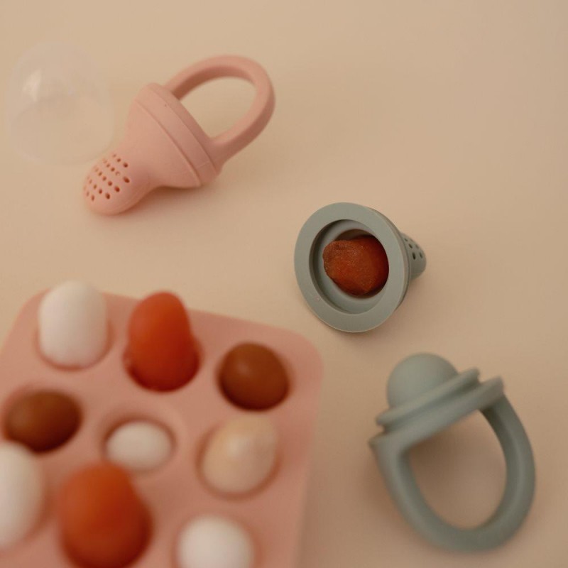 Παγοθήκη Φαγητού 9 θέσεων 14.8ml Σιλικόνης Blush - Mushie