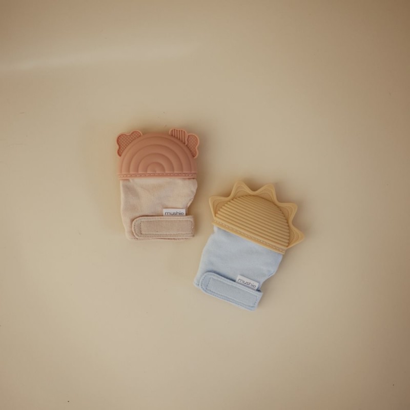 Γαντάκι με Μασητικό Παιχνίδι Rainbow - Mushie