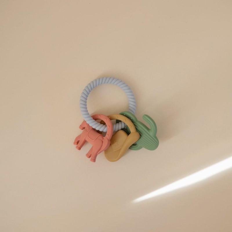 Κρίκος με Μασητικά Παιχνιδάκια Western  - Mushie