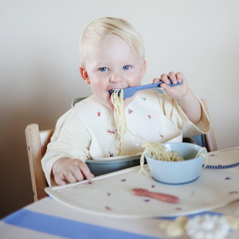 Σετ Κουτάλι Μαχαίρι Πηρούνι PP Twilight Blue - Mushie