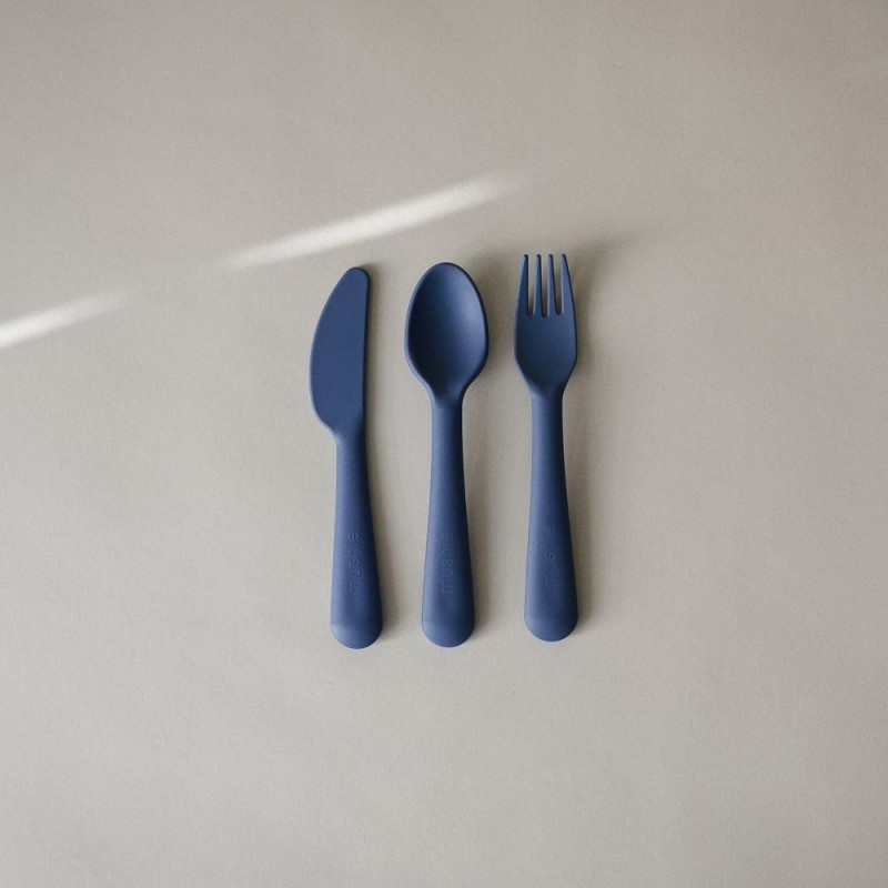 Σετ Κουτάλι Μαχαίρι Πηρούνι PP Twilight Blue - Mushie