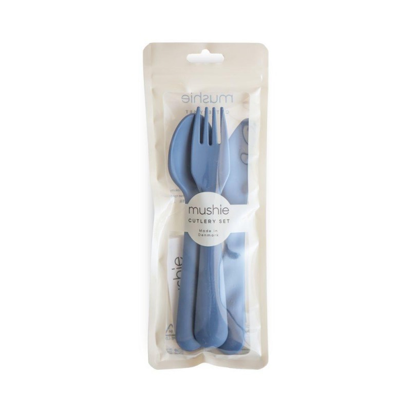 Σετ Κουτάλι Μαχαίρι Πηρούνι PP Twilight Blue - Mushie
