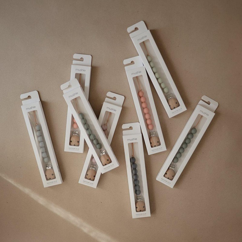 Κλιπ για Πιπίλες Halo Ash - Mushie