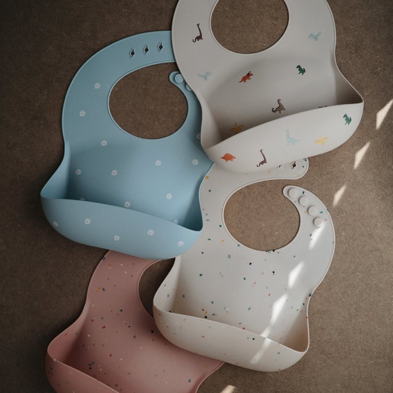 Σαλιάρα Σιλικόνης Dinosaurs - Mushie