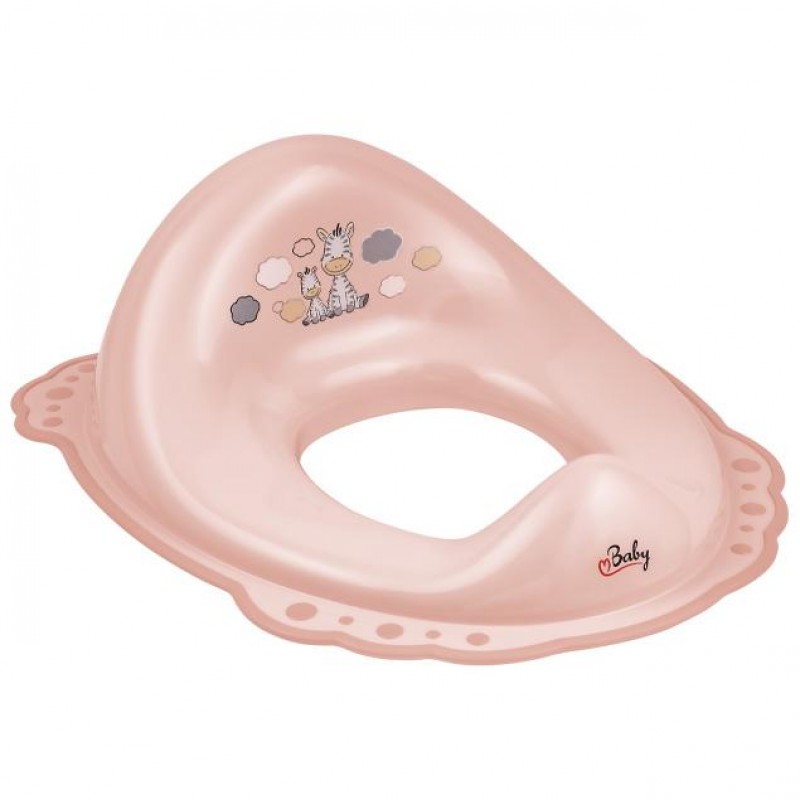 Κάθισμα Τουαλέτας Ζέμπρα Ροζ-Maltex