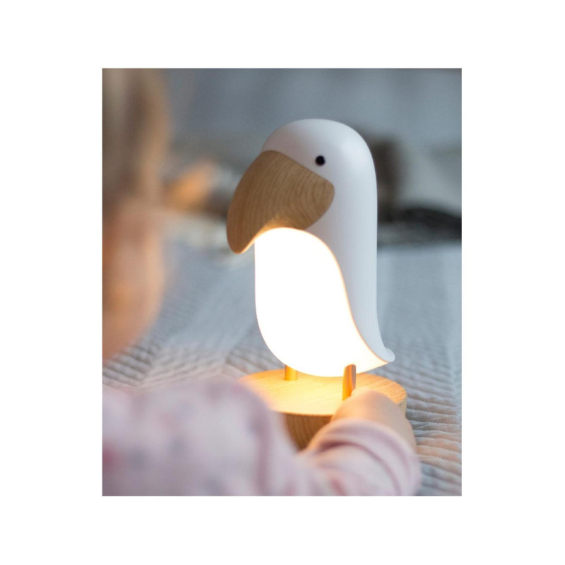 Επιτραπέζιο Φωτιστικό με ηχείο Puffin Lamp 20cm - Rabbit & Friends