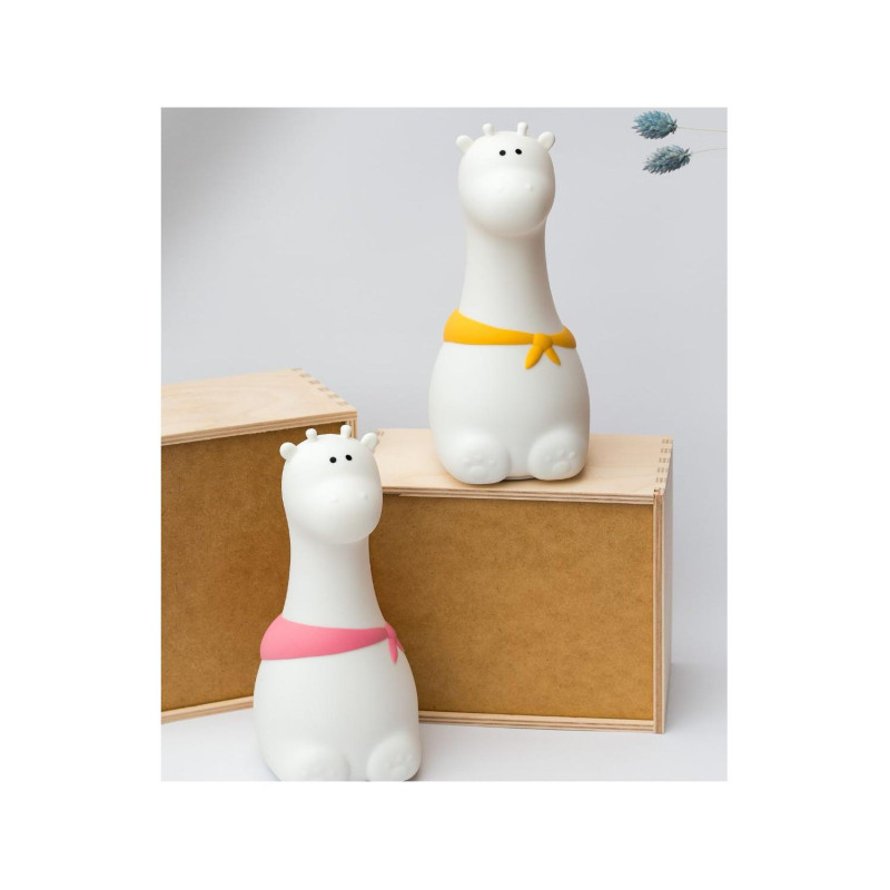 Φωτιστικό Σιλικόνης Giraffe με 3 αξεσουάρ 20cm - Rabbit & Friends