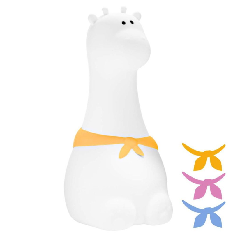 Φωτιστικό Σιλικόνης Giraffe με 3 αξεσουάρ 20cm - Rabbit & Friends