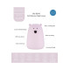 Φωτιστικό Σιλικόνης Bear Lamp Lavender 16cm - Rabbit & Friends