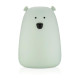 Φωτιστικό Σιλικόνης Bear Lamp Sage 16cm - Rabbit & Friends