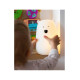 Φωτιστικό Σιλικόνης Bear Lamp White 16cm - Rabbit & Friends