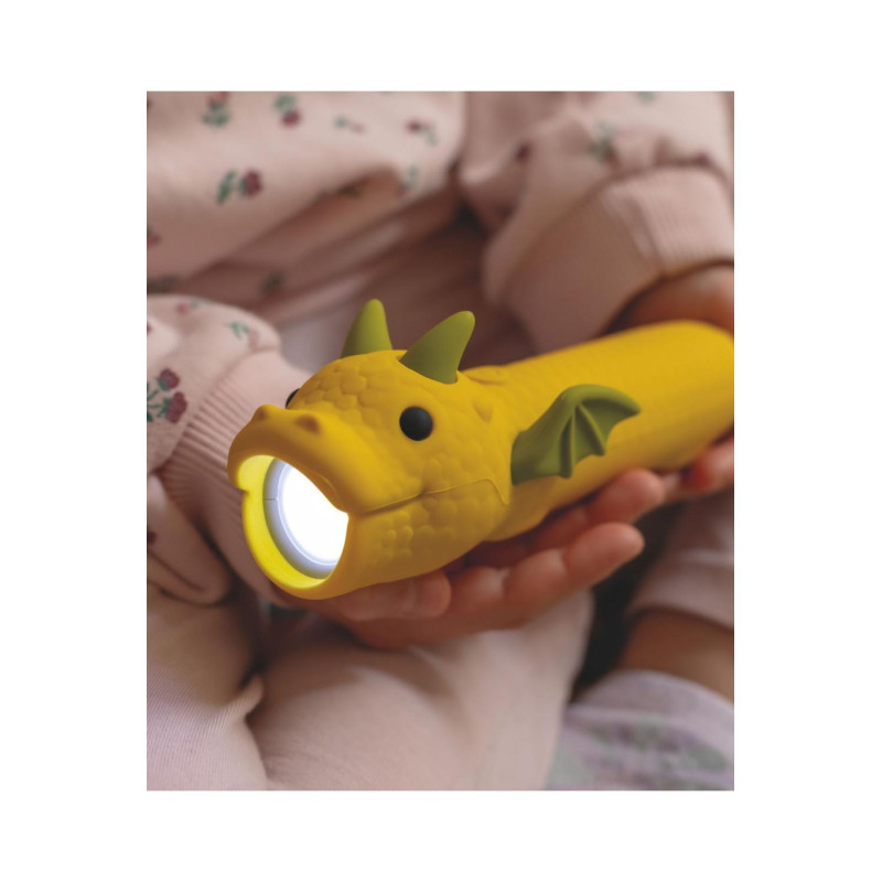 Μικρός Φακός Σιλικόνης Draco the Dragon - Rabbit & Friends