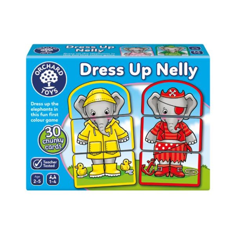 Orchard Toys "Ντύνοντας την Νελλυ" (Dress Up Nelly) Ηλικίες 2-5 ετών
