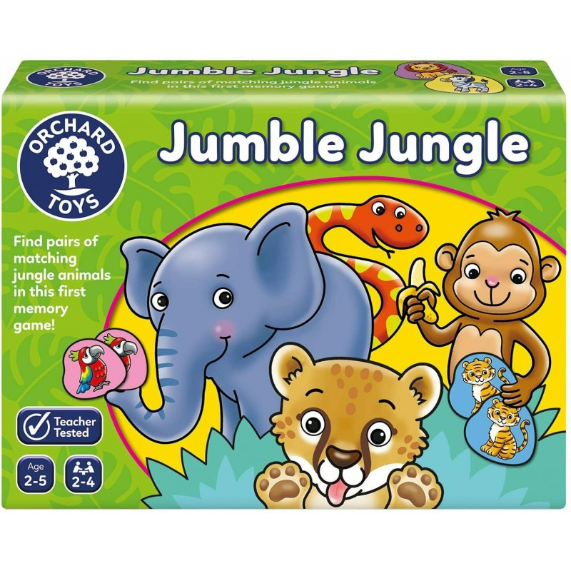 Orchard Toys "Ζούγκλα Ζούγκλα" ( Jumble Jungle) Ηλικίες 2+ ετών