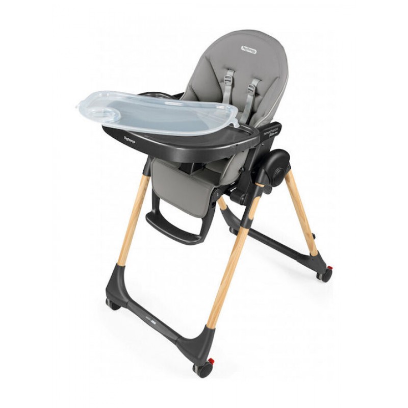 Peg Perego Κάθισμα Φαγητού Prima Pappa Follow Me, Ambiance Ice + ΔΩΡΟ μπάρα παιχνιδιών
