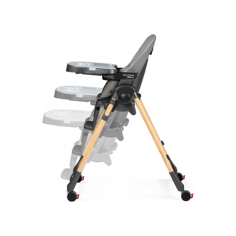 Peg Perego Κάθισμα Φαγητού Prima Pappa Follow Me, Ambiance Ice + ΔΩΡΟ μπάρα παιχνιδιών
