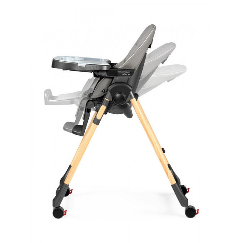 Peg Perego Κάθισμα Φαγητού Prima Pappa Follow Me, Ambiance Ice + ΔΩΡΟ μπάρα παιχνιδιών