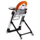 Peg Perego Καρέκλα Φαγητού Siesta Highchair Follow Me  Jaquars & Δώρο Μαξιλαράκι Cushion