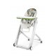 Peg Perego Καρέκλα Φαγητού Siesta Highchair Follow Me  Jaquars & Δώρο Μαξιλαράκι Cushion